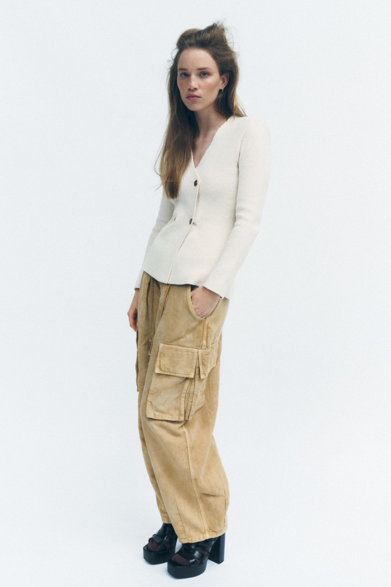 Rebecca Leigh Longendyke featured in  the Zara catalogue for Spring/Summer 2024