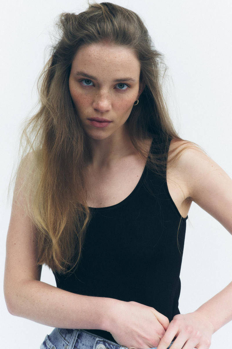 Rebecca Leigh Longendyke featured in  the Zara catalogue for Spring/Summer 2024