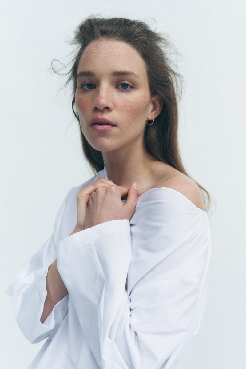 Rebecca Leigh Longendyke featured in  the Zara catalogue for Spring/Summer 2024