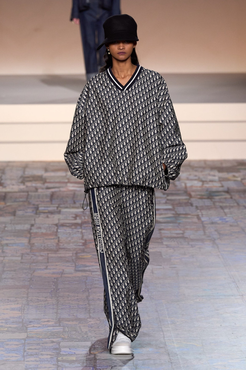 Ana Elisa Brito featured in  the Christian Dior fashion show for Pre-Fall 2024