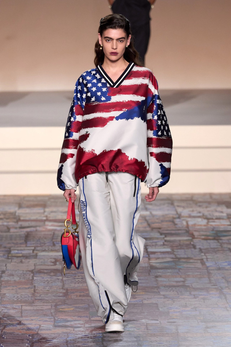 Julia Pacha featured in  the Christian Dior fashion show for Pre-Fall 2024