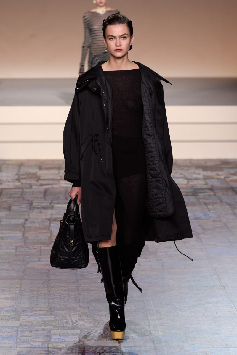 Gesa Passmann featured in  the Christian Dior fashion show for Pre-Fall 2024