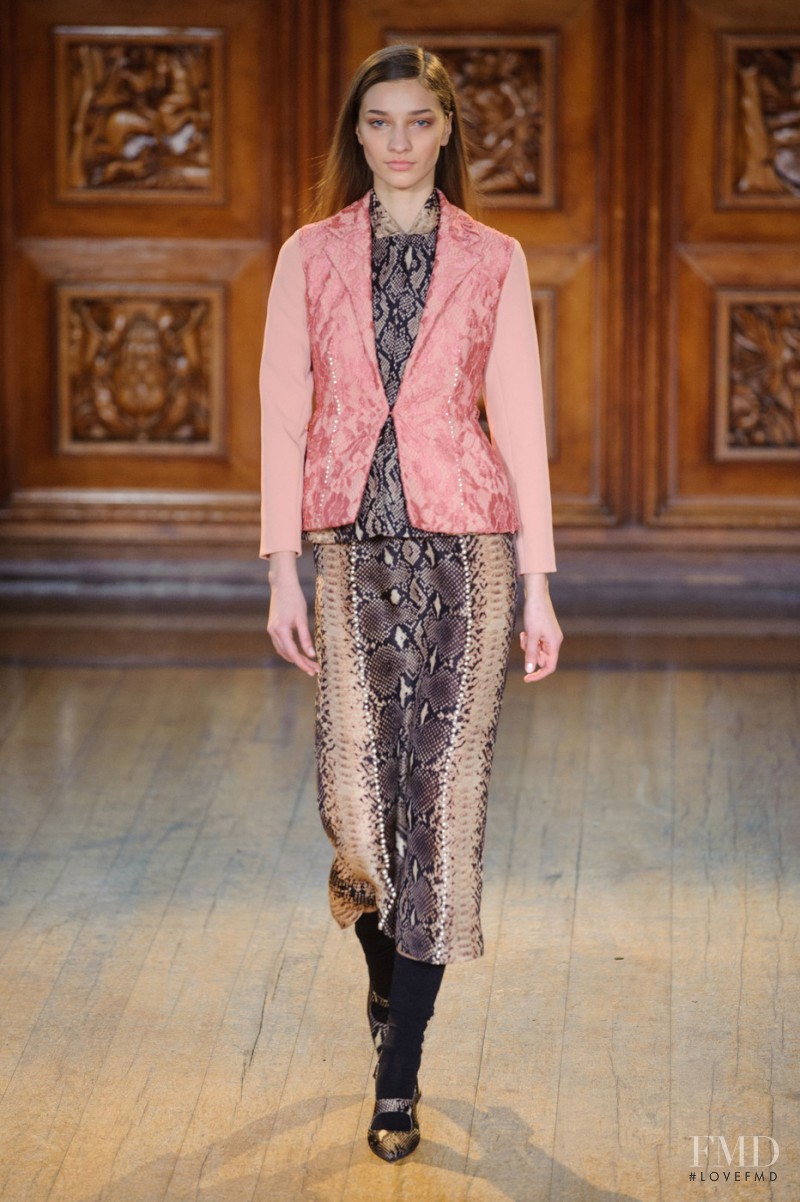 Emilia Wickstead fashion show for Autumn/Winter 2014