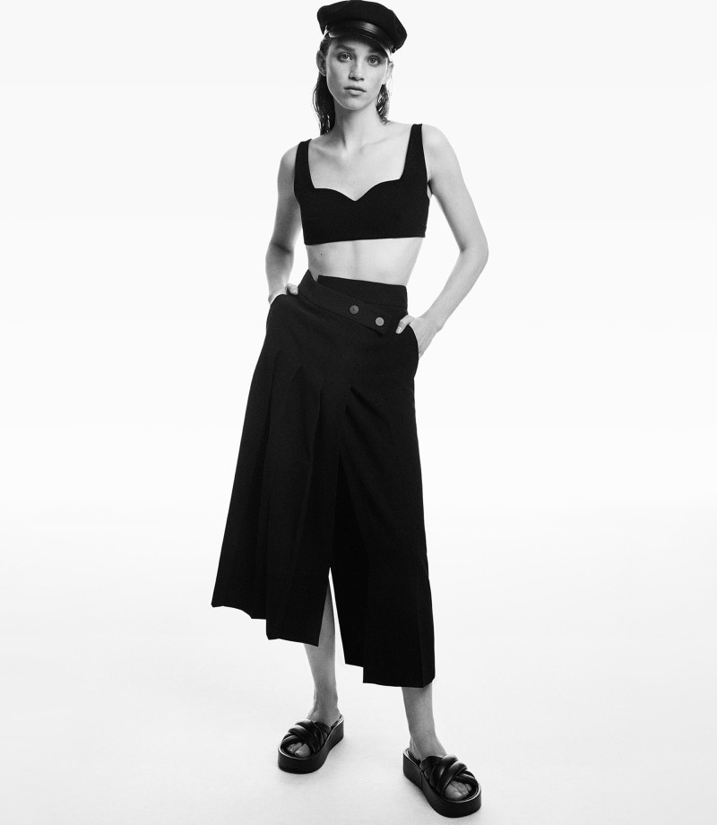 Rebecca Leigh Longendyke featured in  the Zara lookbook for Spring/Summer 2020