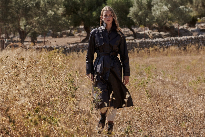 Rebecca Leigh Longendyke featured in  the Massimo Dutti Join Life lookbook for Autumn/Winter 2021