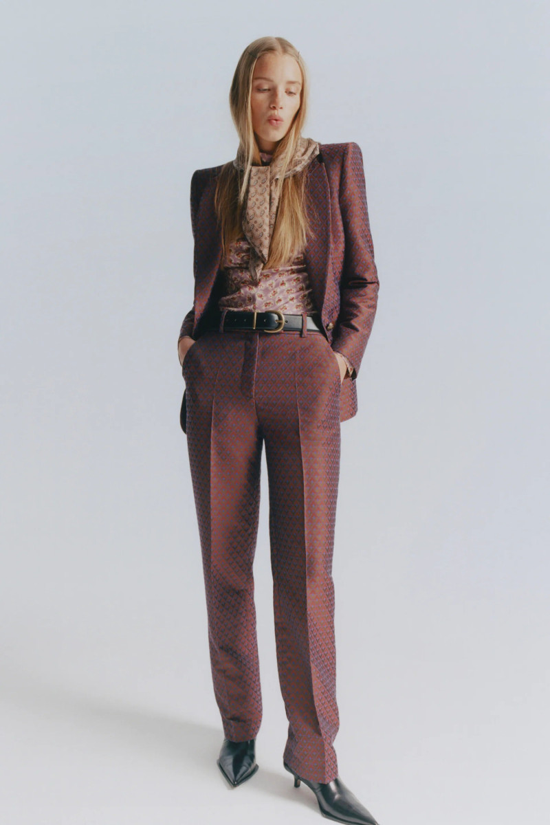 Rebecca Leigh Longendyke featured in  the Zara lookbook for Winter 2021