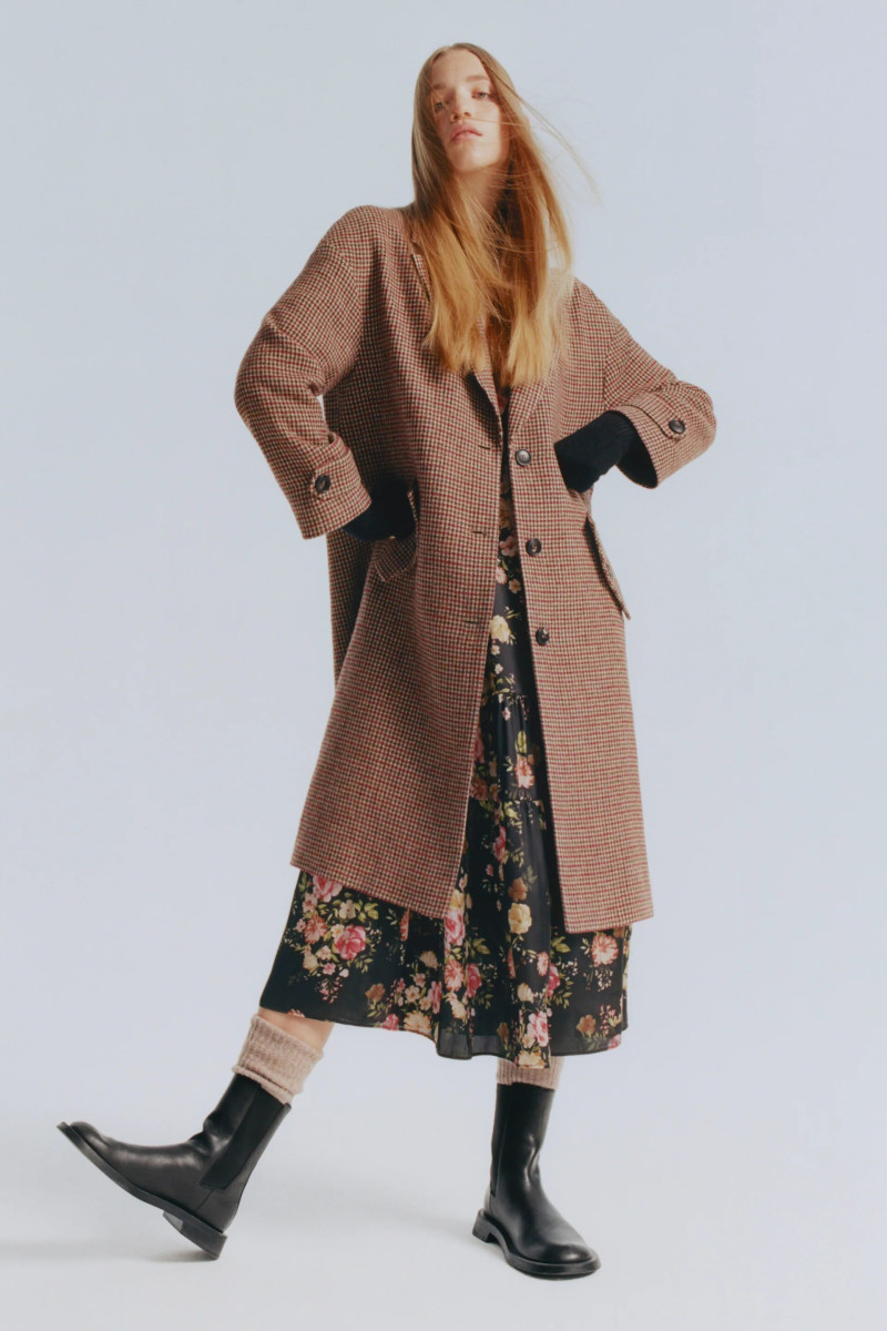 Rebecca Leigh Longendyke featured in  the Zara lookbook for Winter 2021