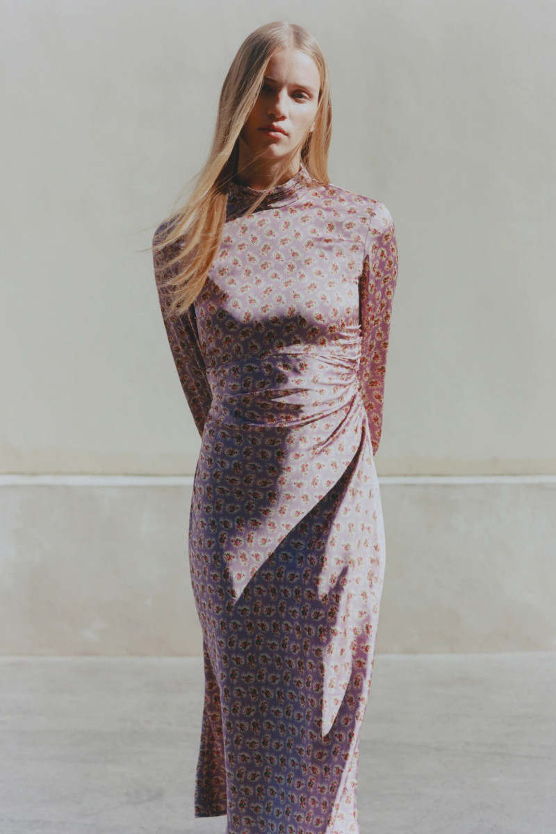 Rebecca Leigh Longendyke featured in  the Zara lookbook for Winter 2021