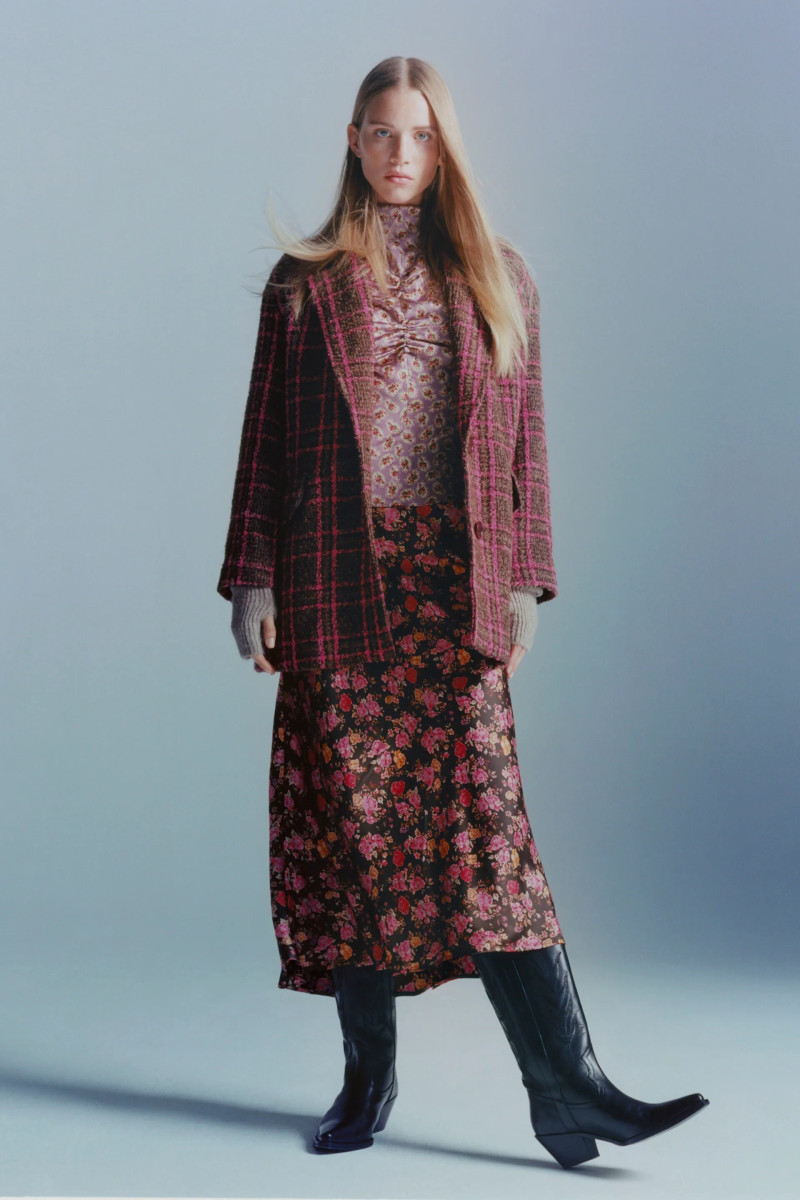 Rebecca Leigh Longendyke featured in  the Zara lookbook for Winter 2021