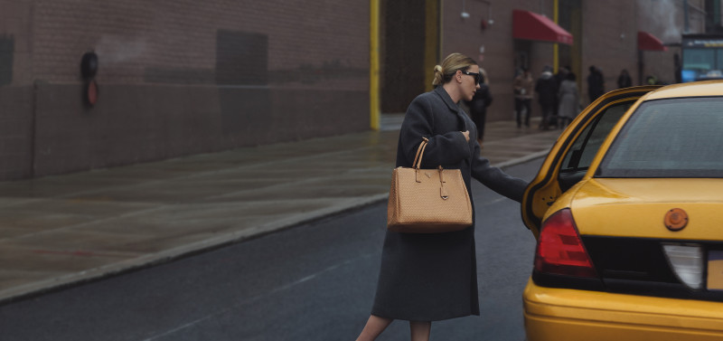 Prada Galleria 2024 Handbag Campaign Featuring Scarlett Johansson advertisement for Spring/Summer 2024