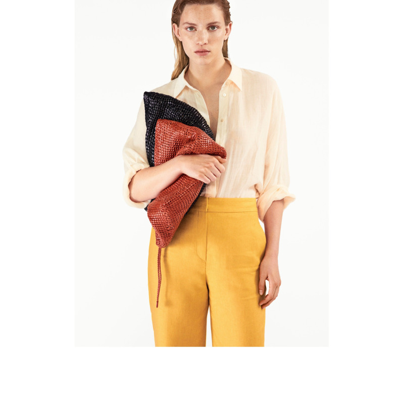 Rebecca Leigh Longendyke featured in  the Massimo Dutti Chroma lookbook for Summer 2022