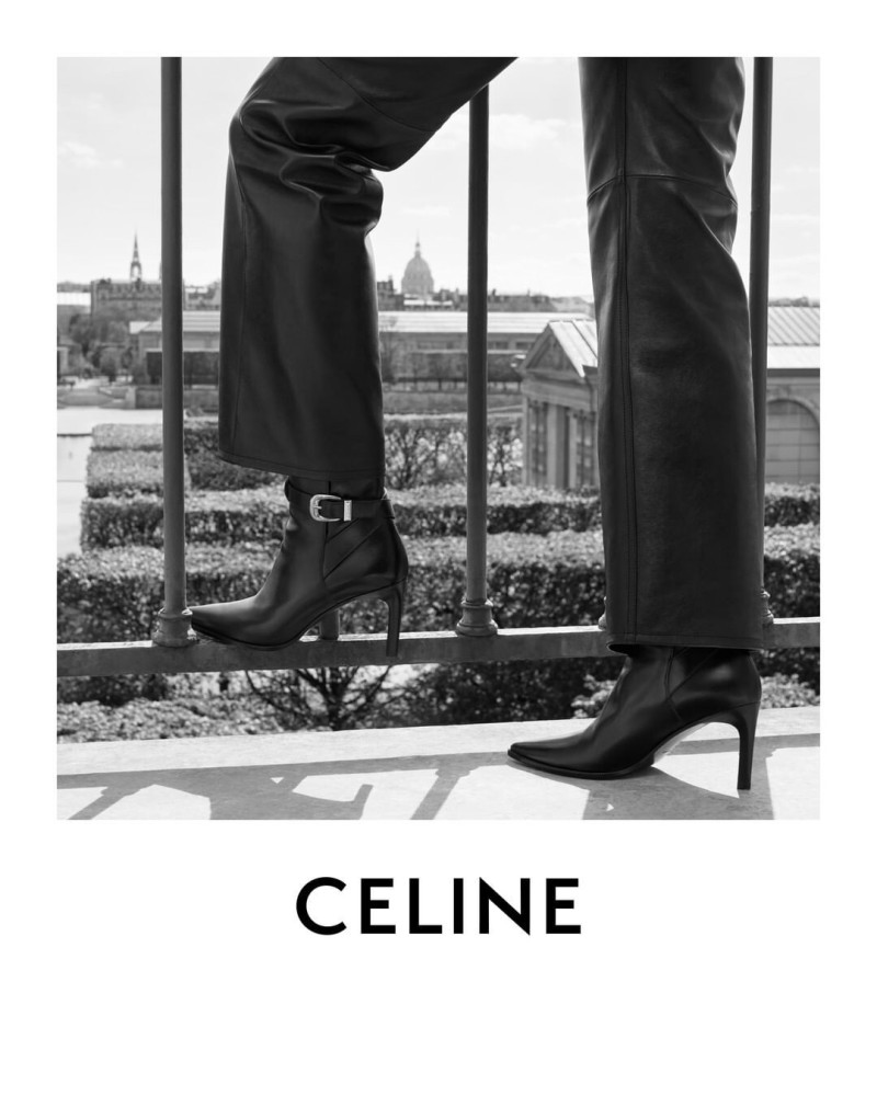 Rebecca Leigh Longendyke featured in  the Celine advertisement for Autumn/Winter 2022