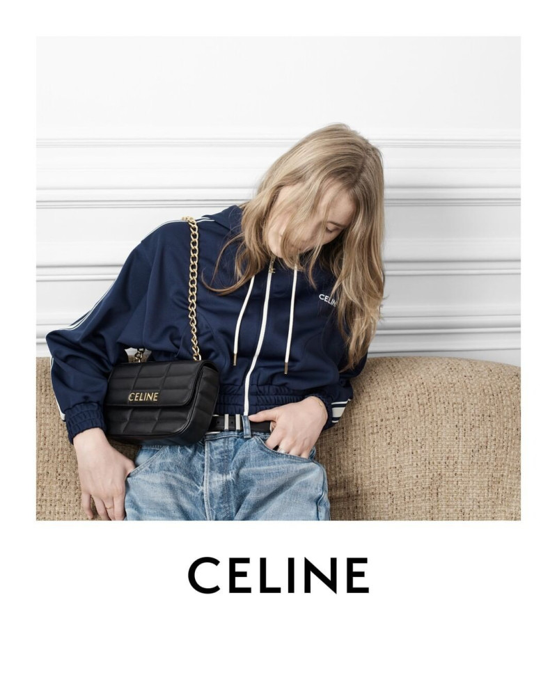 Rebecca Leigh Longendyke featured in  the Celine advertisement for Autumn/Winter 2022