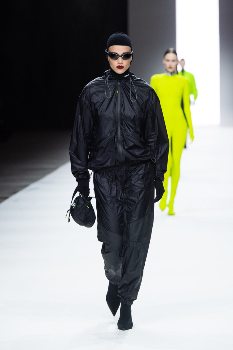 Rebecca Leigh Longendyke featured in  the Fila fashion show for Autumn/Winter 2022