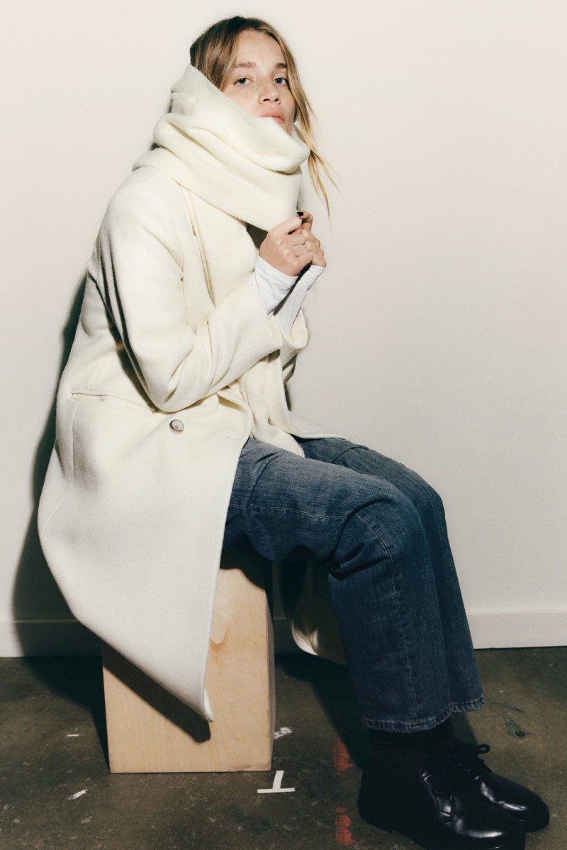 Rebecca Leigh Longendyke featured in  the Zara lookbook for Winter 2022