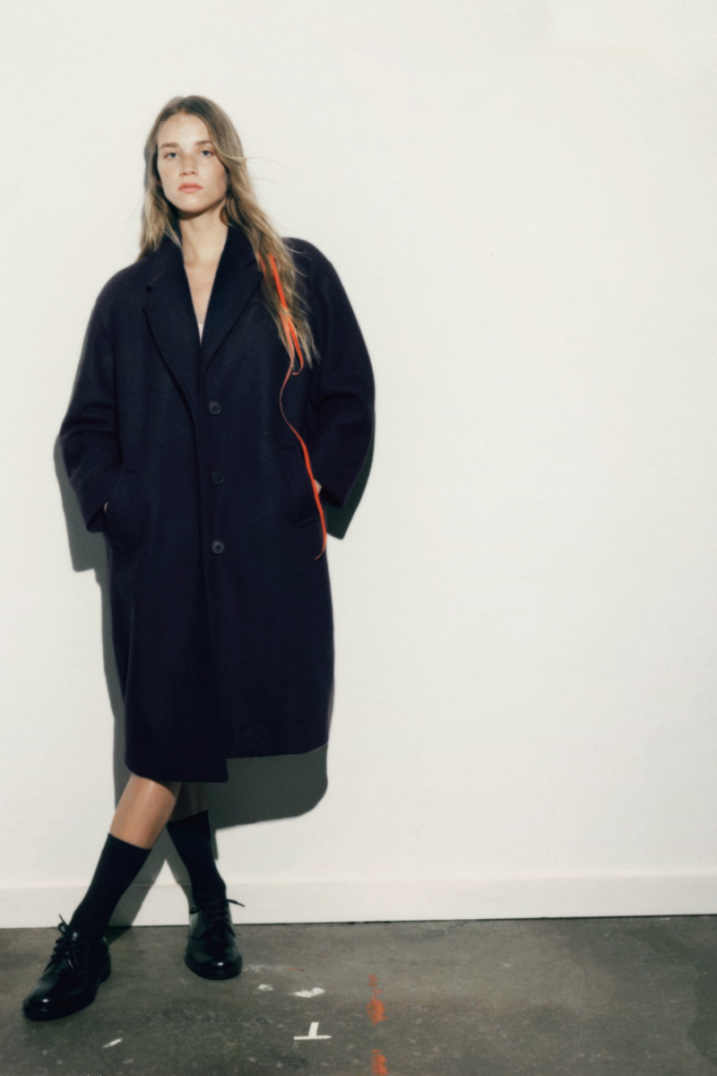 Rebecca Leigh Longendyke featured in  the Zara lookbook for Winter 2022