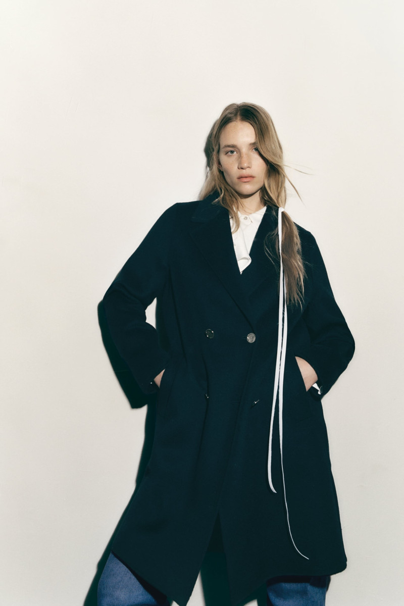 Rebecca Leigh Longendyke featured in  the Zara lookbook for Winter 2022