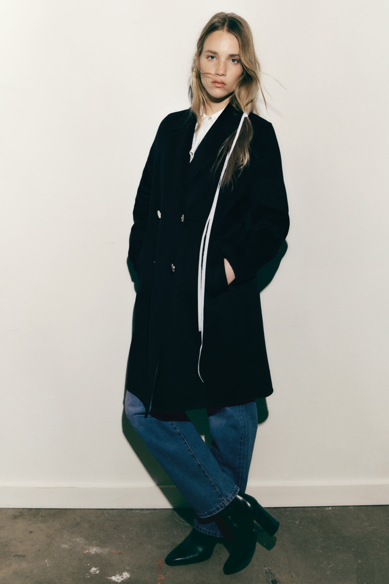 Rebecca Leigh Longendyke featured in  the Zara lookbook for Winter 2022