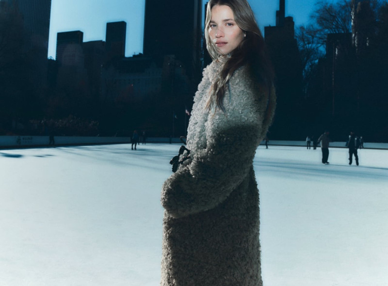 Rebecca Leigh Longendyke featured in  the Zara lookbook for Winter 2022