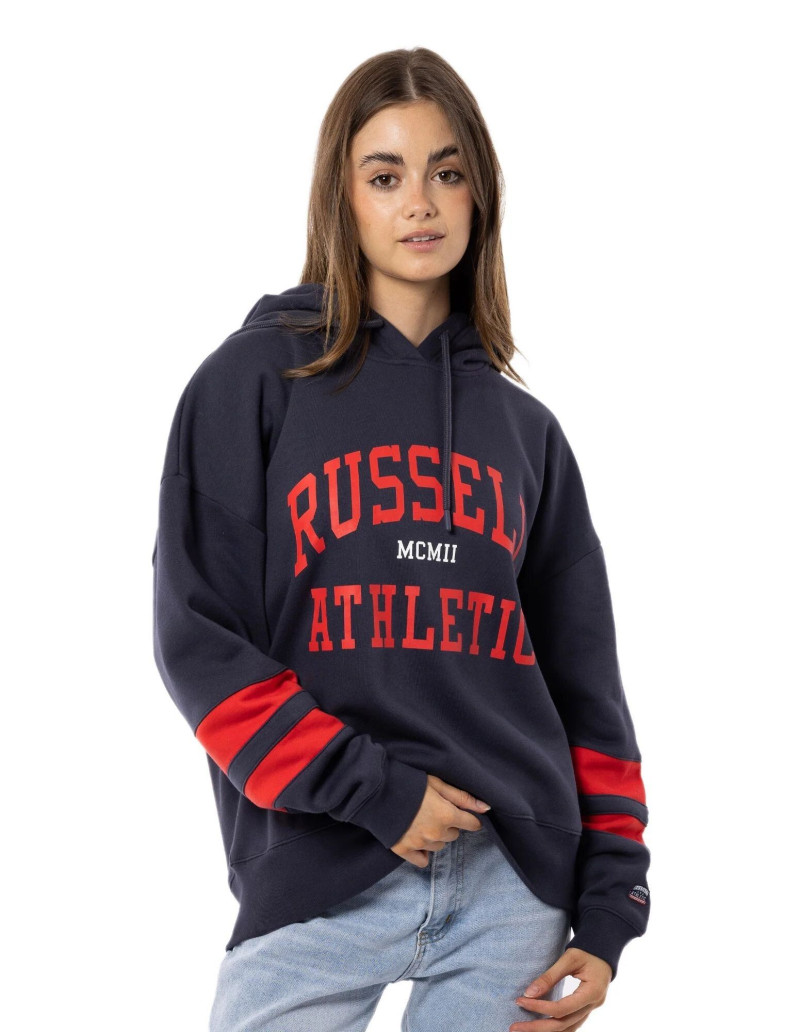 Cate Collins featured in  the Russell Athletic catalogue for Spring/Summer 2023