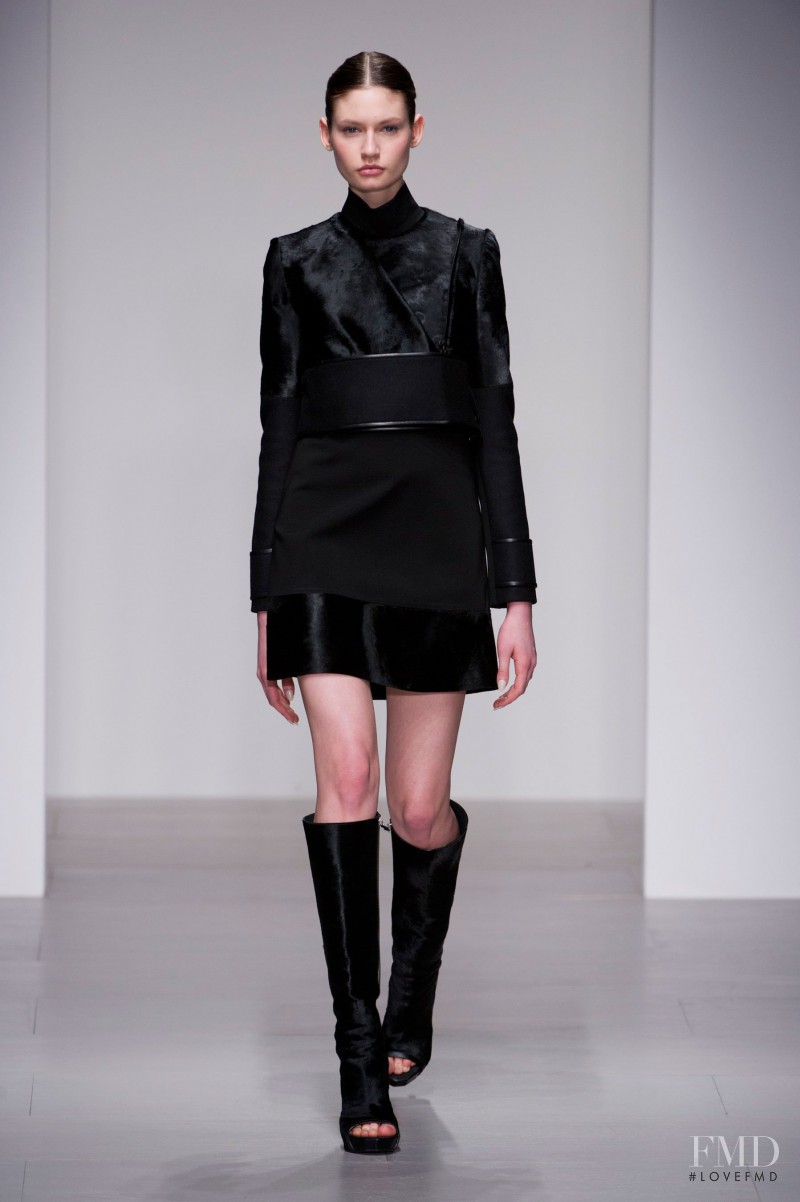 Kasia Krol featured in  the David Koma fashion show for Autumn/Winter 2014