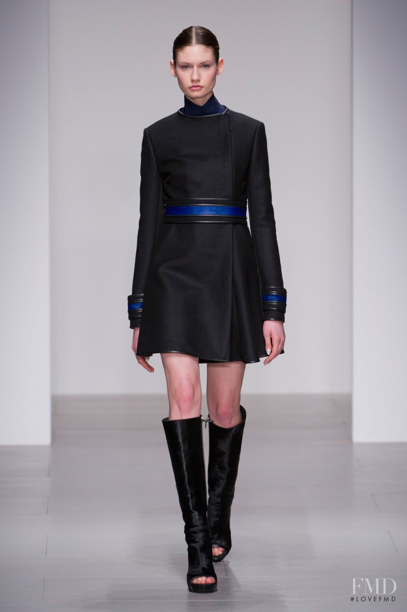 Kasia Krol featured in  the David Koma fashion show for Autumn/Winter 2014