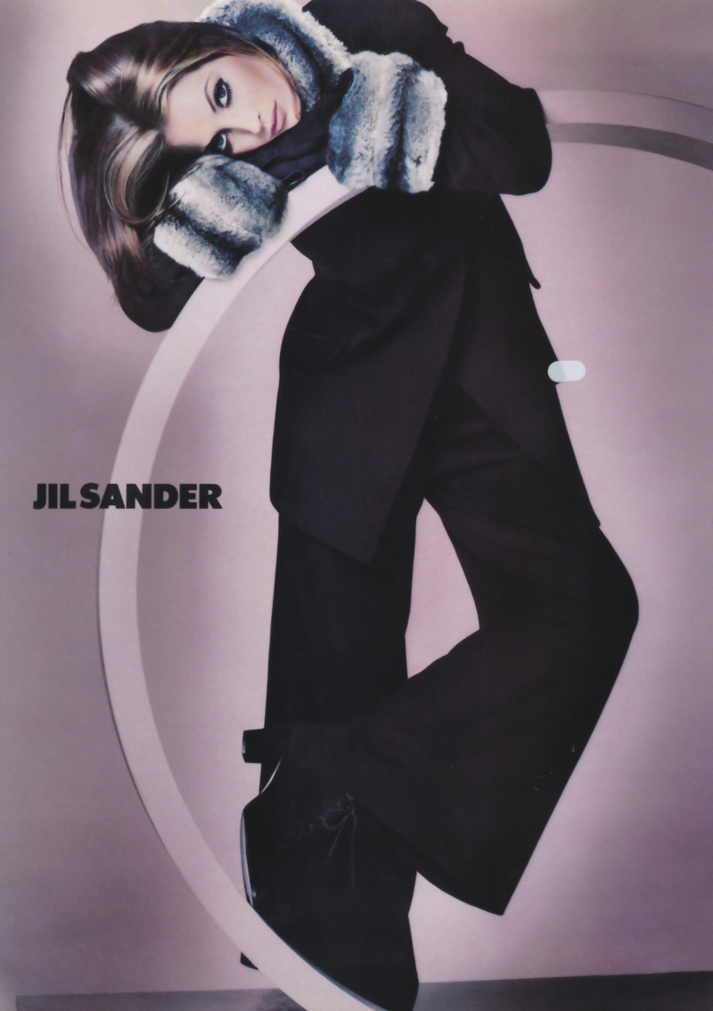 Christy Turlington featured in  the Jil Sander advertisement for Autumn/Winter 1992