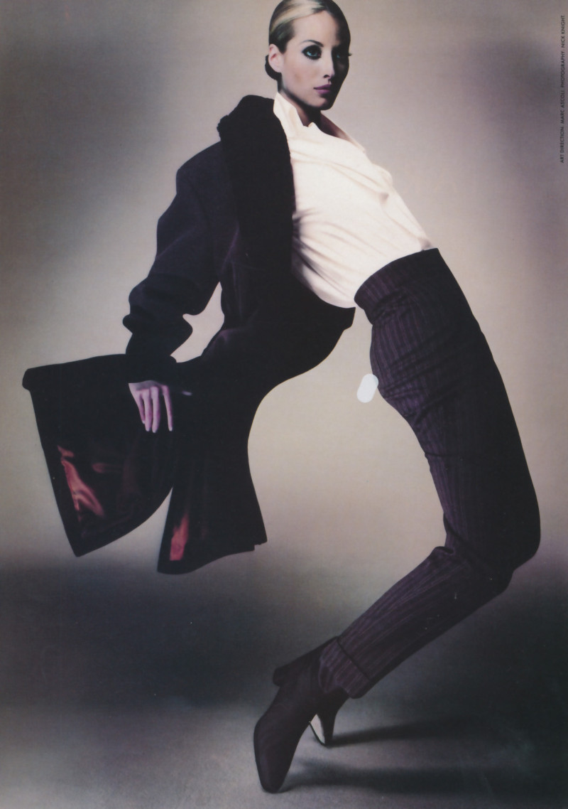 Christy Turlington featured in  the Jil Sander advertisement for Autumn/Winter 1992