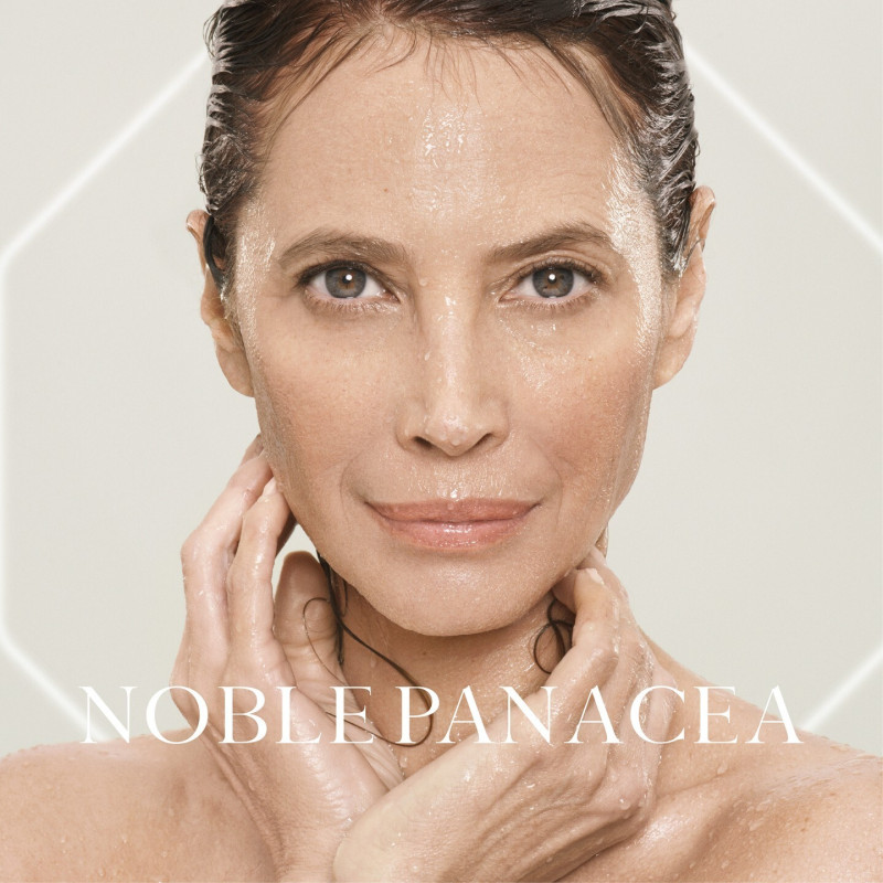 Christy Turlington featured in  the Noble Panacea advertisement for Spring/Summer 2023