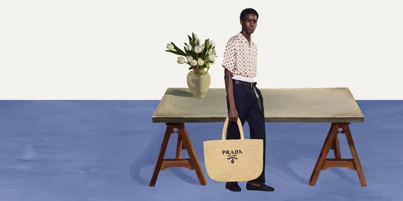 Prada advertisement for Summer 2024