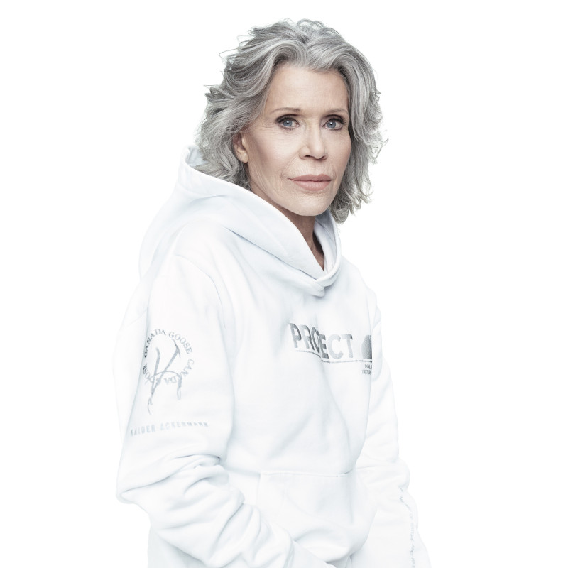 Canada Goose Featuring Jane Fonda and Haider Ackermann advertisement for Spring 2024