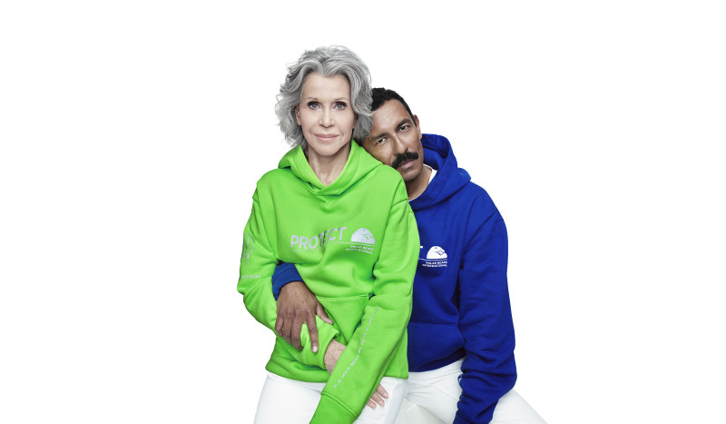 Canada Goose Featuring Jane Fonda and Haider Ackermann advertisement for Spring 2024