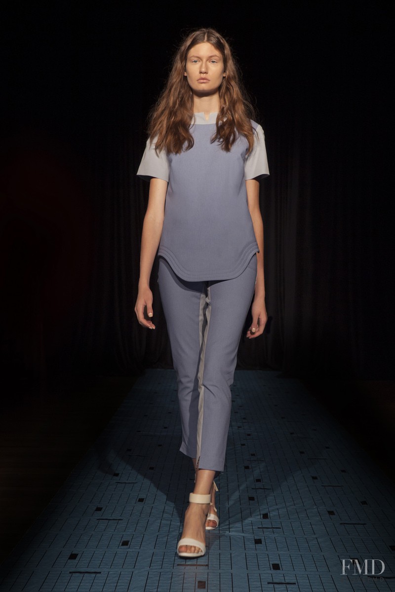 Kasia Krol featured in  the CG - Chris Gelinas fashion show for Spring/Summer 2015