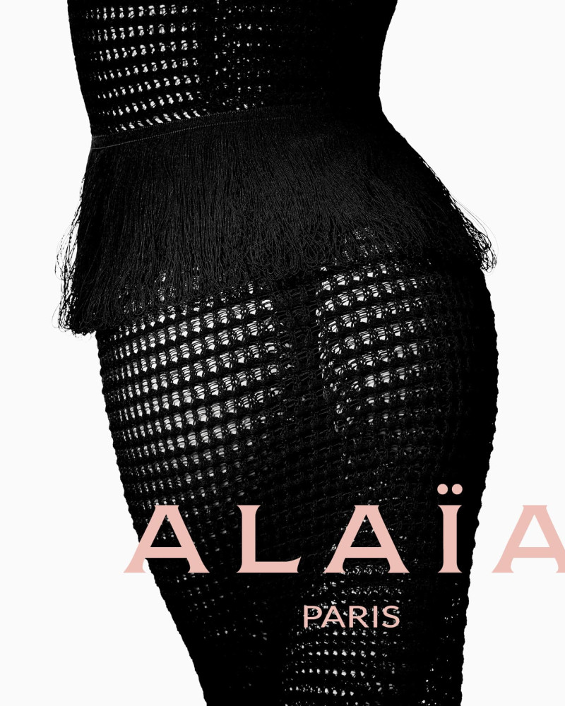 Loli Bahia featured in  the Alaia Alaïa Summer/Fall 2024 Archetypes Campaign advertisement for Summer 2024