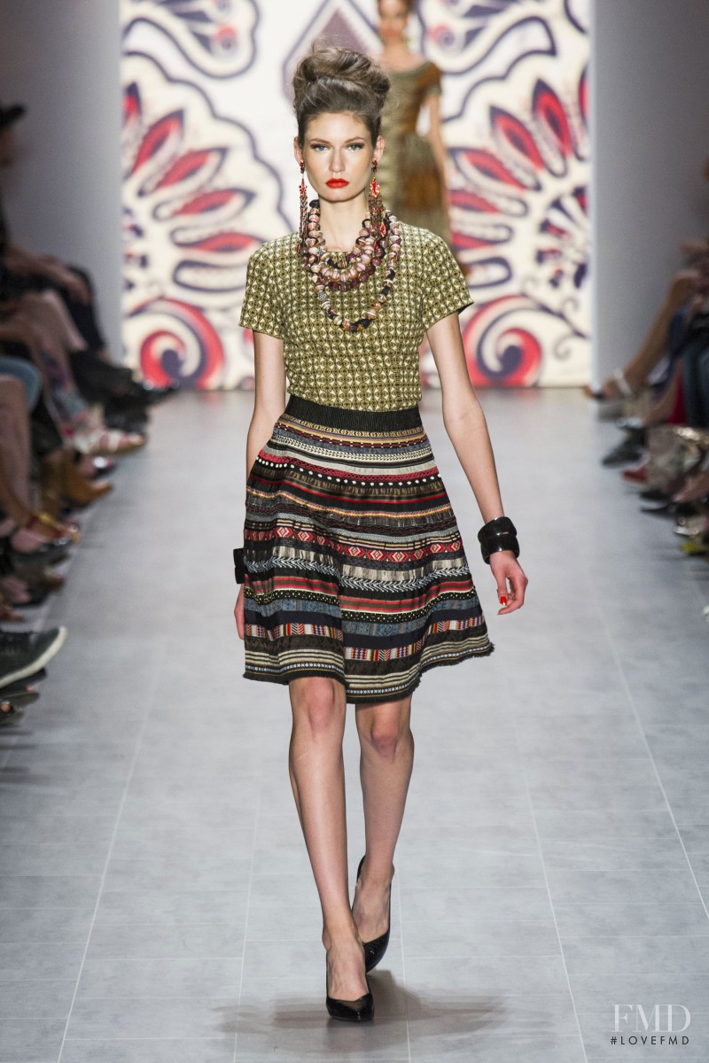 Kasia Krol featured in  the Lena Hoschek fashion show for Spring/Summer 2015
