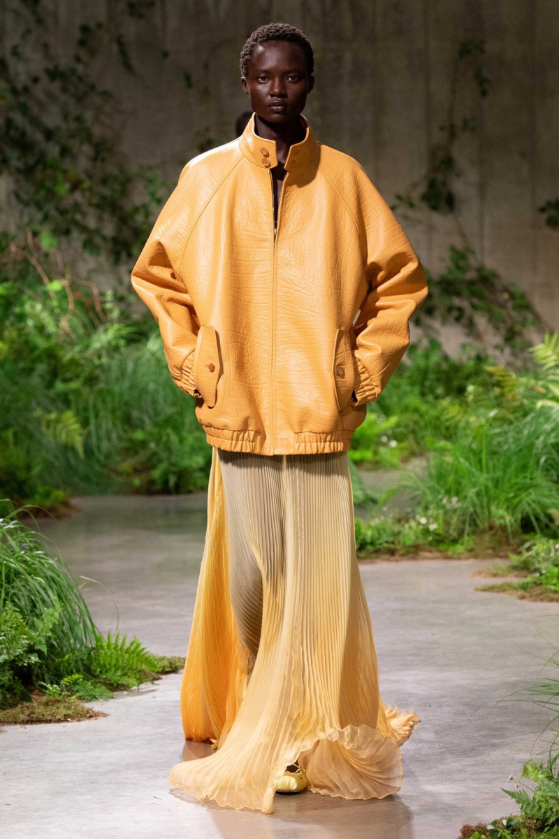 Ajus Samuel featured in  the Gucci fashion show for Cruise 2025