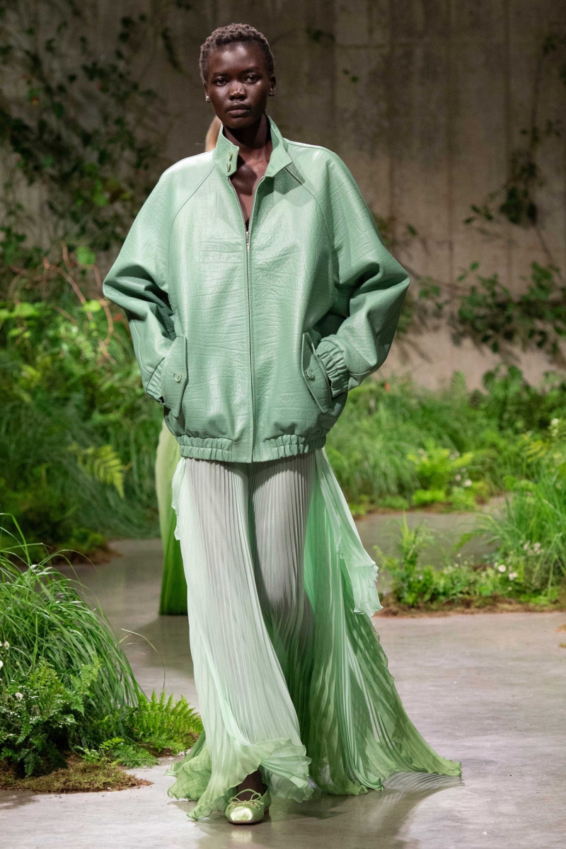 Achol Ayor featured in  the Gucci fashion show for Cruise 2025