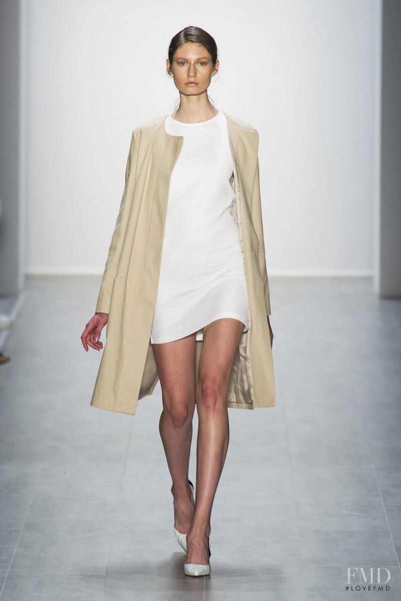 Kasia Krol featured in  the Hien Le fashion show for Spring/Summer 2015