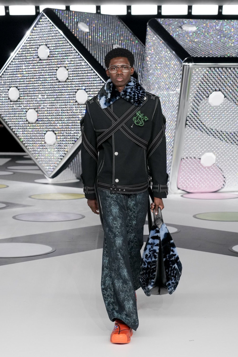 Ottawa Kwami featured in  the Off-White fashion show for Autumn/Winter 2024