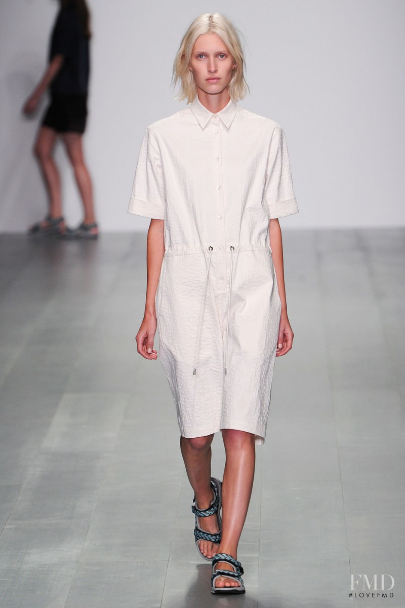 Eveline Rozing featured in  the Christopher Raeburn fashion show for Spring/Summer 2015