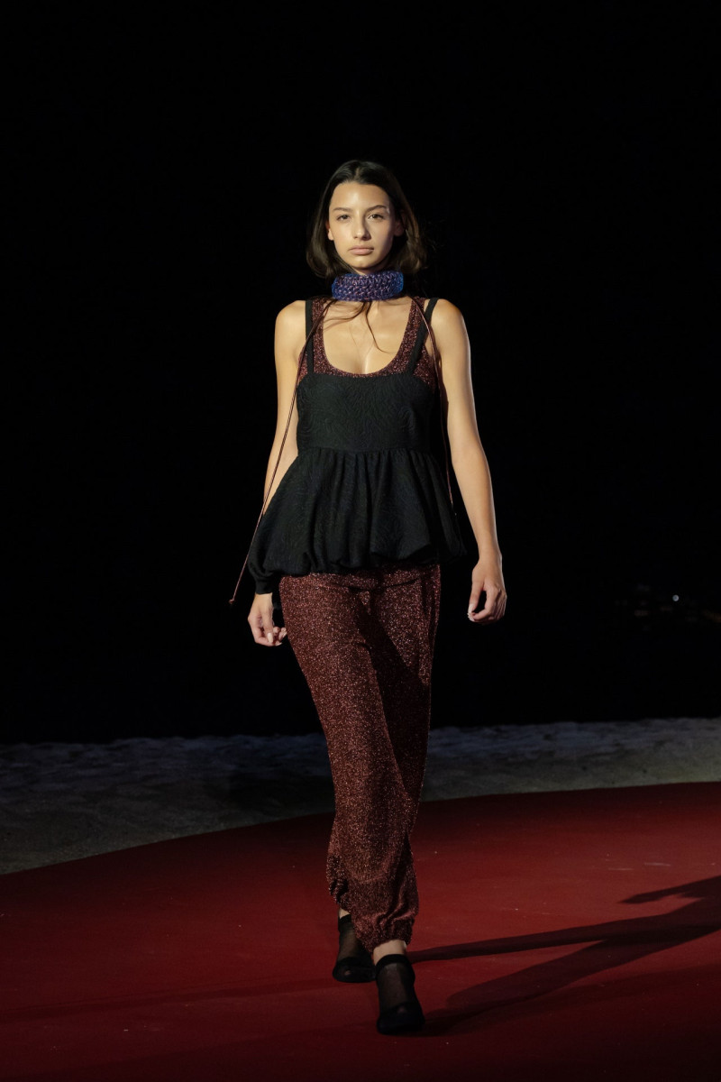 Paula Gorozpe featured in  the Sandra Weil fashion show for Spring/Summer 2024