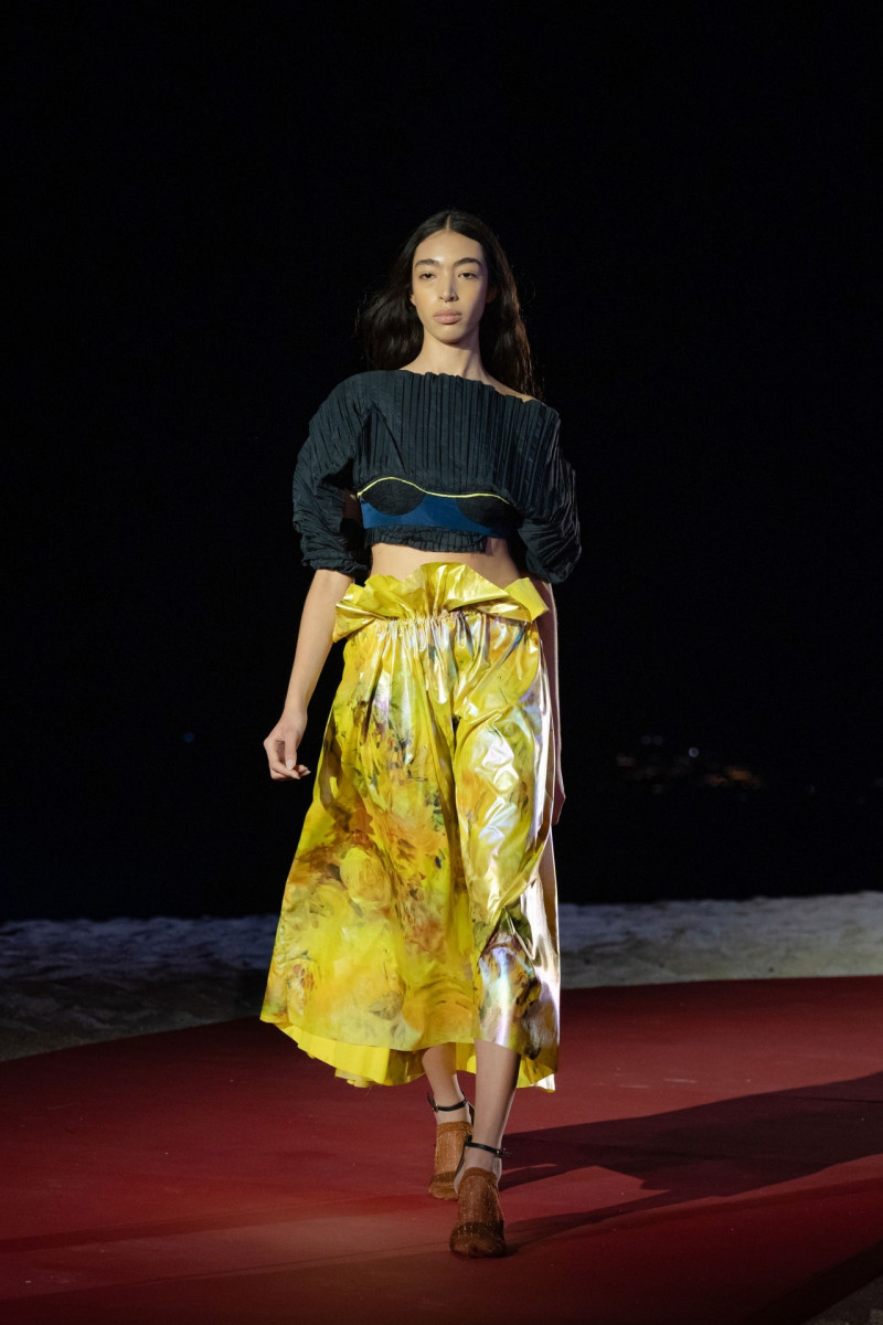 Sorachi Terrazas featured in  the Sandra Weil fashion show for Spring/Summer 2024