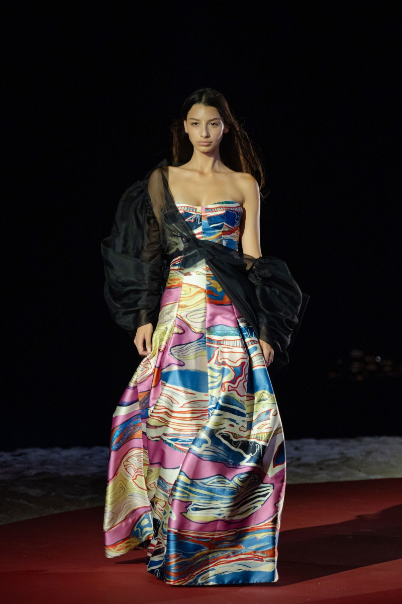 Paula Gorozpe featured in  the Sandra Weil fashion show for Spring/Summer 2024