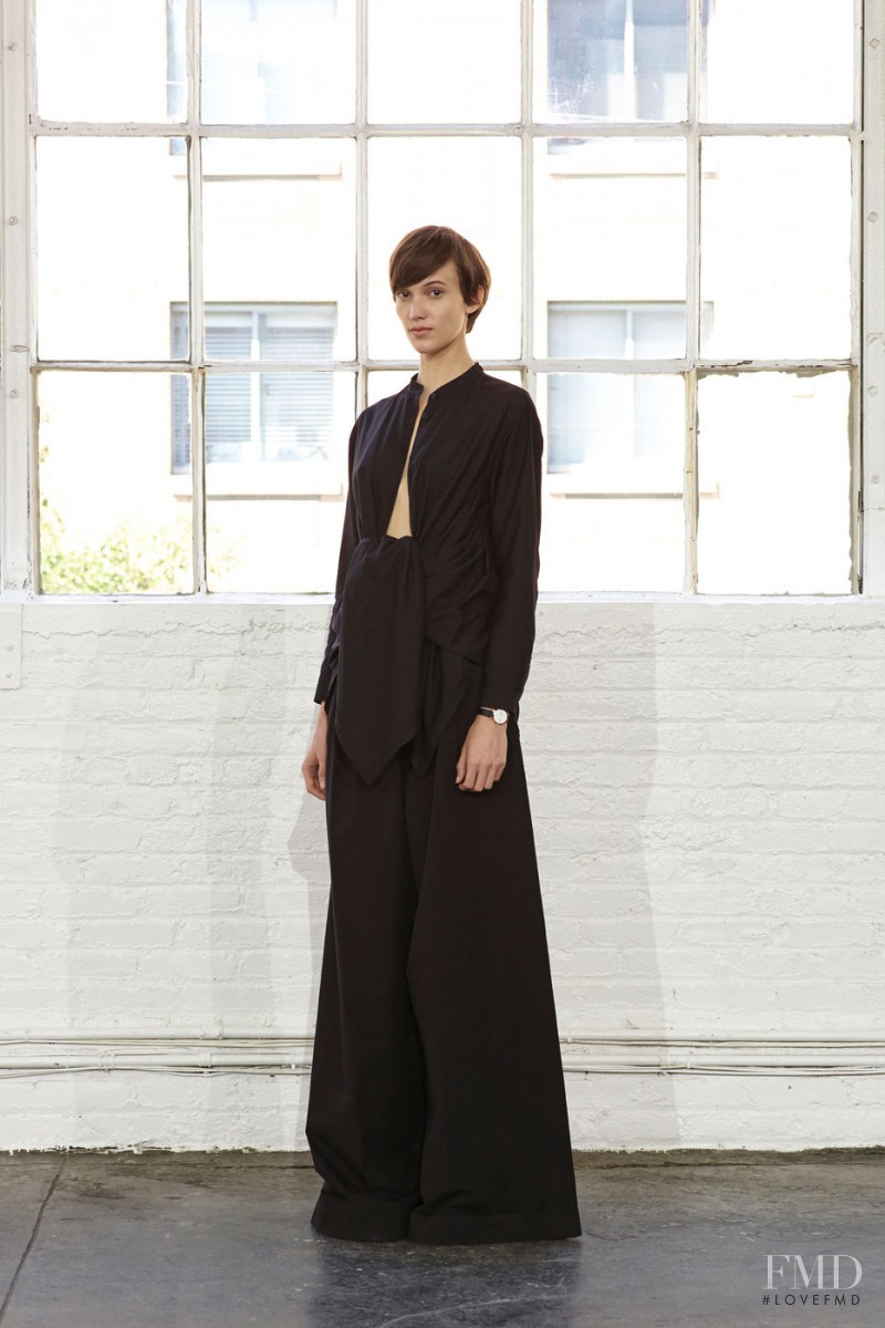 Sarah Bledsoe featured in  the Steven Alan fashion show for Spring/Summer 2015