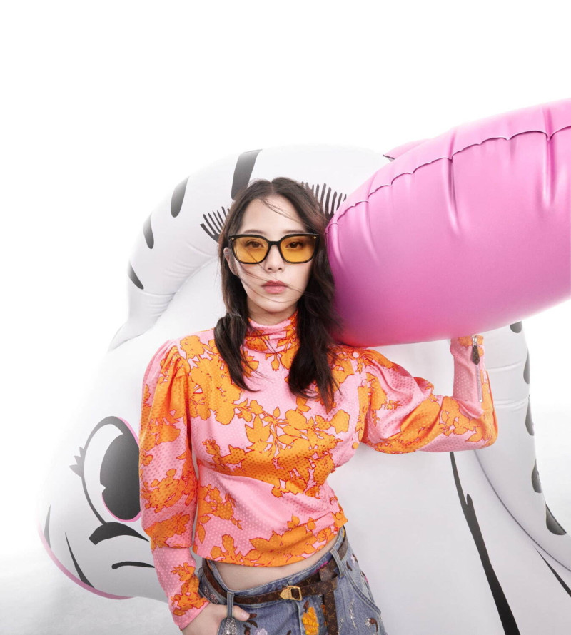 Angelina Kendall featured in  the Louis Vuitton advertisement for Pre-Fall 2024