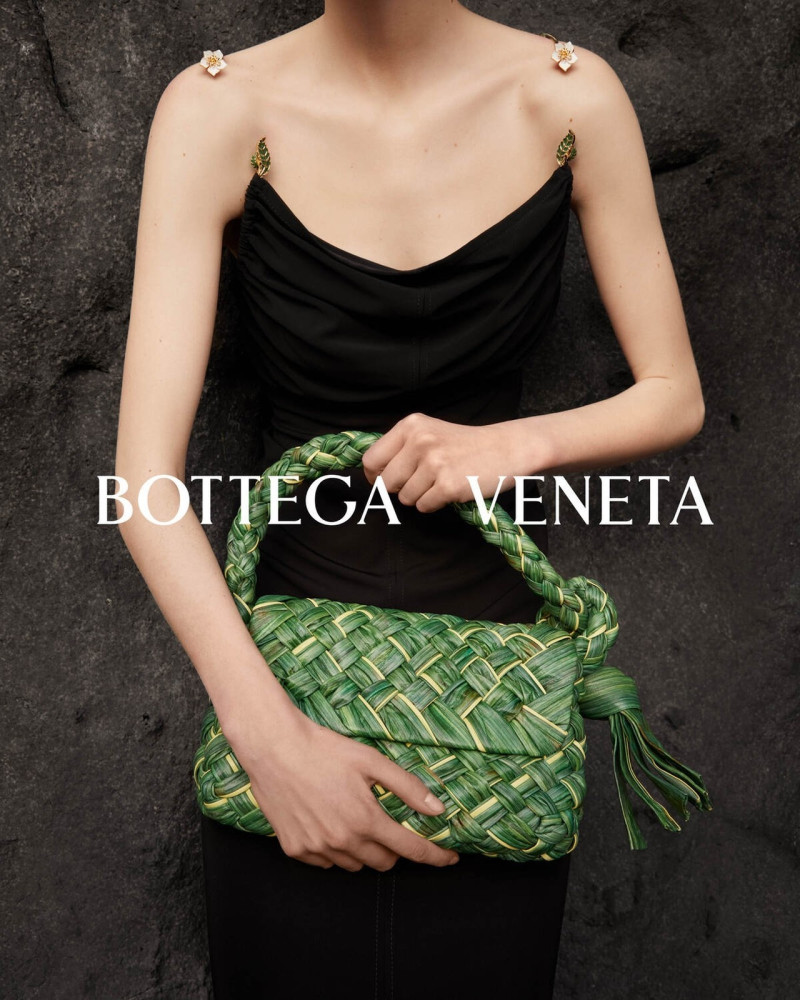 Haroon Sherzad featured in  the Bottega Veneta advertisement for Summer 2024