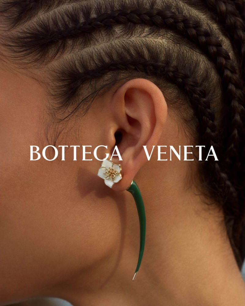 Haroon Sherzad featured in  the Bottega Veneta advertisement for Summer 2024