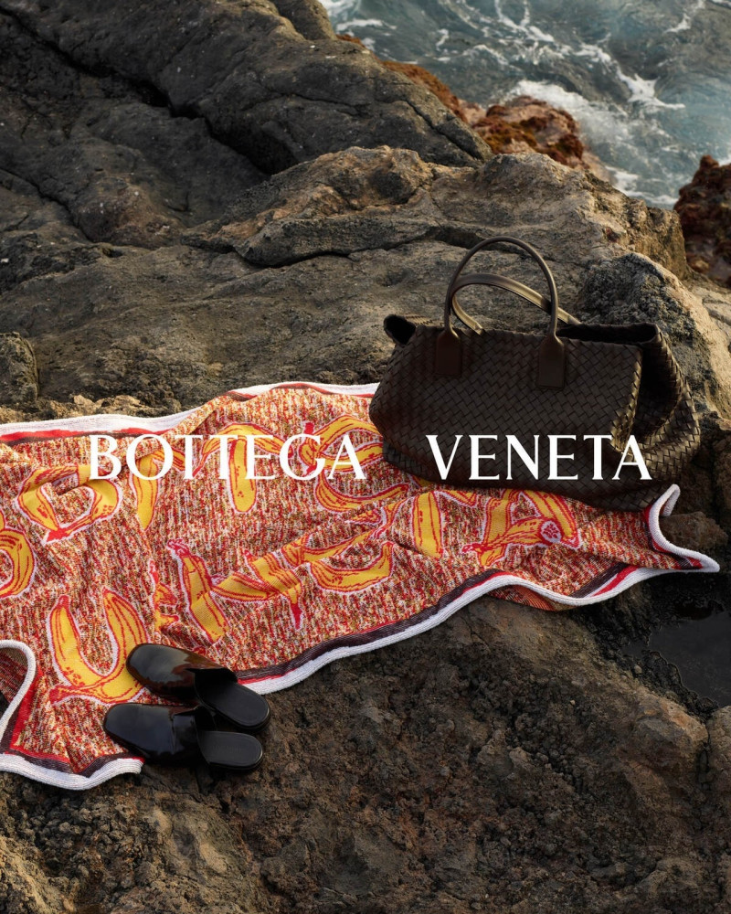 Haroon Sherzad featured in  the Bottega Veneta advertisement for Summer 2024