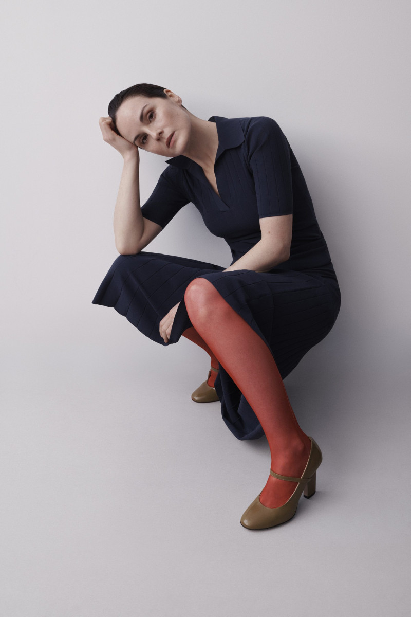 Emilia Wickstead Featuring Michelle Dockery advertisement for Pre-Fall 2024