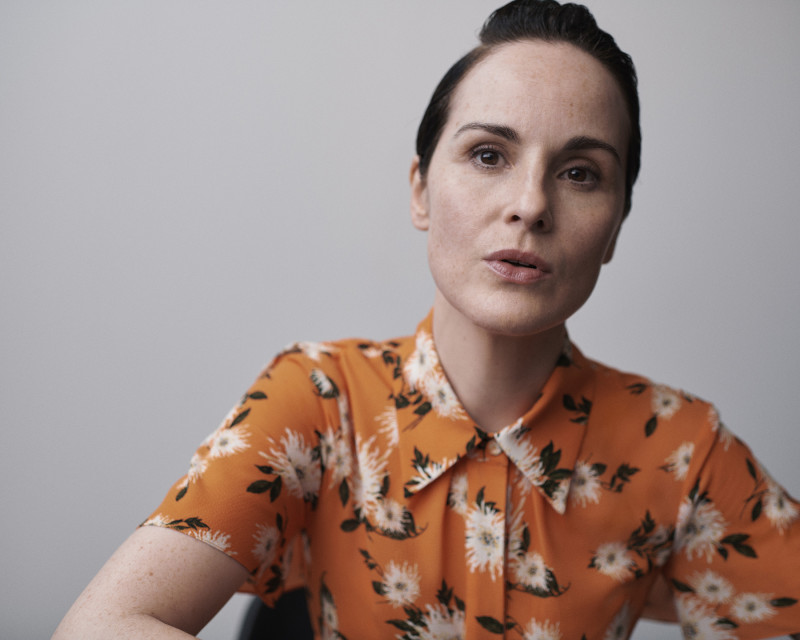 Emilia Wickstead Featuring Michelle Dockery advertisement for Pre-Fall 2024